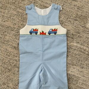 Smocked Pumpkin Longall